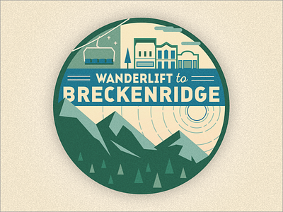 Wanderlift to Breckenridge Sticker