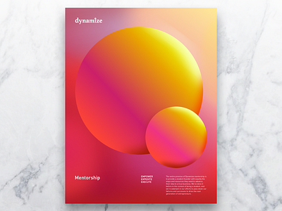 Dynamize Poster - Mentorship