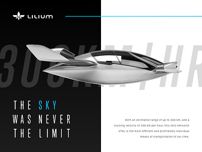 Lillium Aviation Brand Concept aerospace aviation dark denver flight flying metal modern sleek tech vehicle vtol