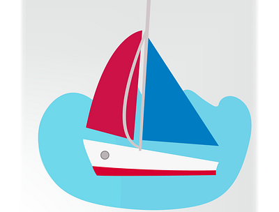 App Icon | Sailing App app branding dailyui design graphic design illustration logo ui ux vector