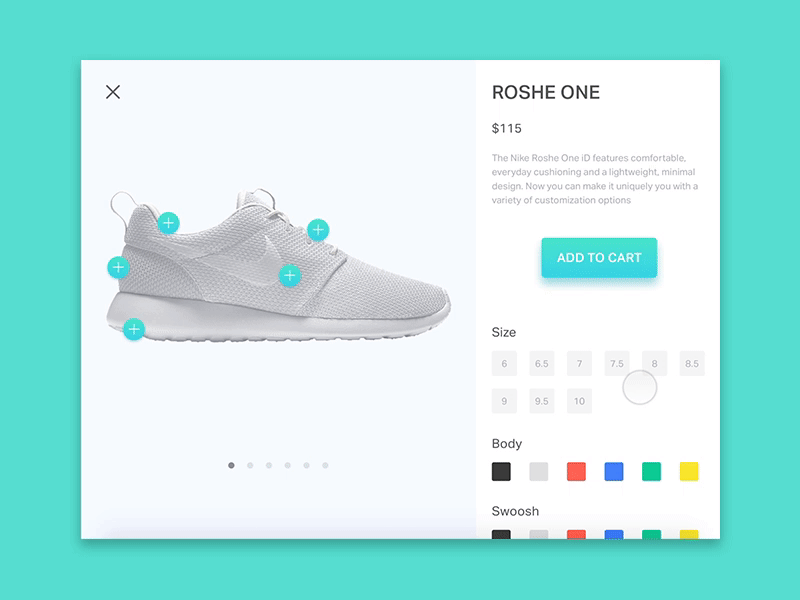 Daily UI Challenge - Customize Product