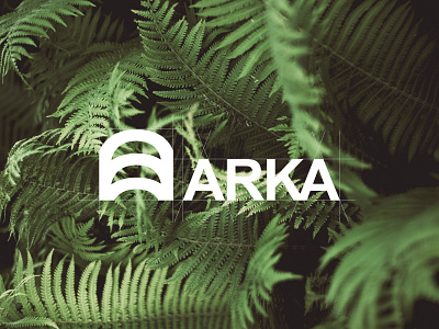 Logo for bar-restaurant Arka branding graphic design logo