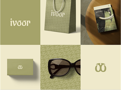 Ivoor: Luxury Sunglasses Line Branding brand identity branding design graphic design logo vector