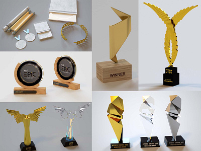Trophy Design [3D] 3d branding graphic design illustration logo motion graphics