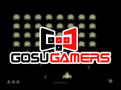 GosuGamers WIP black gamers gaming gosu logo red
