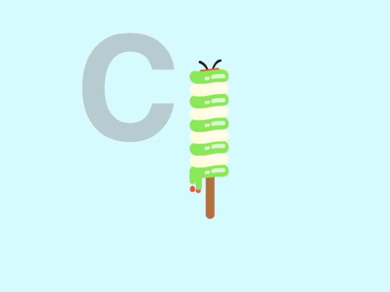 C for Caterpillar