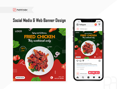 Social Media Banner Design ads banner banners branding facebook banner food ads food menu food templete graphic design instagram banner restaurant banner shopify banner social media post design social media stores spcial web banner