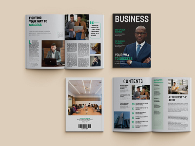 business magazine design inspiration