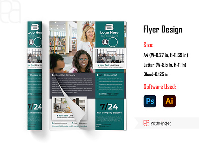 Corporate Flyer design branding cor corporate flyer design flyer flyer design graphic design print