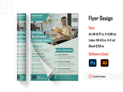 Flyer Design branding corporate flyer design design flyer flyer design graphic design modern flyer design print