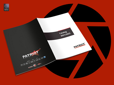 Catalog Patriot Rental graphic design indesign print typography