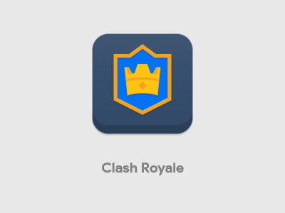 Clash Royale icon by Shawn Tong on Dribbble