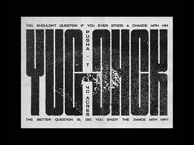 YUGGHCK Typographic Poster design graphic design typography
