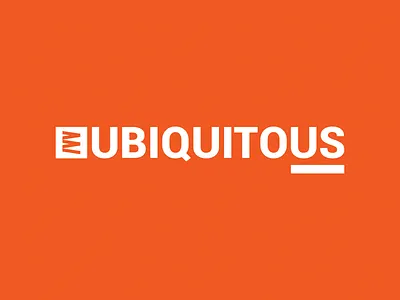 UBIQUITOUS - Branding branding design graphic design logo