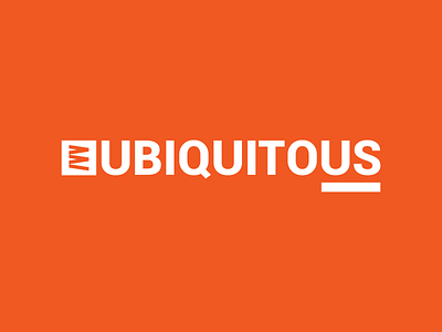 UBIQUITOUS - Branding branding design graphic design logo