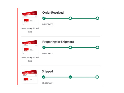 Tracking Orders creative direction ui ux