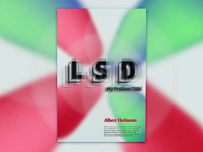 LSD-My problem child graphic design poster poster design visual design