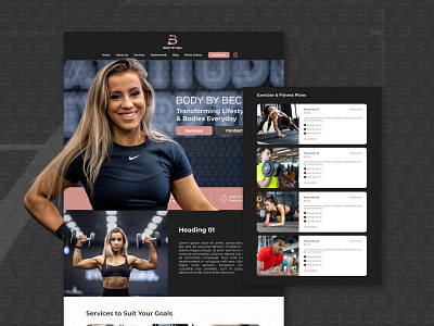 Body By Bec | Website Design