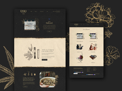 Enki Apothacary | Website Design