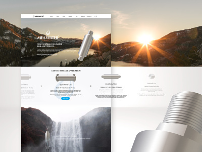 MEA Water | Website Design