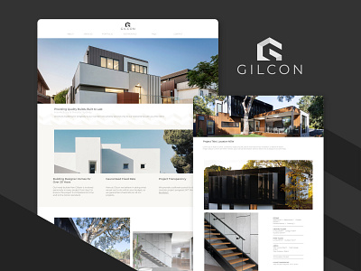 Gilcon | Website Design branding graphic design ui website design