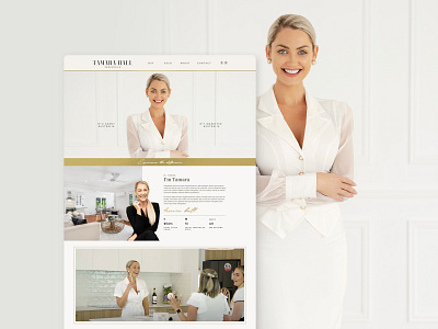 Tamara Hall | Website Design branding design graphic design ui ux website design