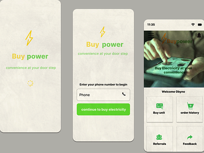 ELECTRICITY APP PROJECT