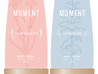 Body Wash Packaging body botanical fleuron flourish glyph wash