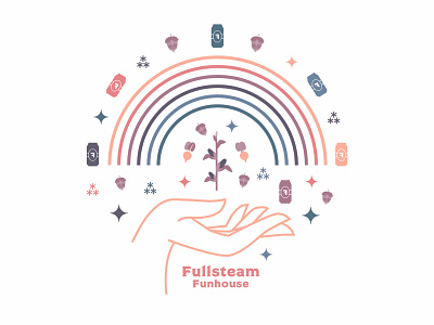 Fullsteam Brewery Tee Shirt beer beets corn fullsteam gay hops lgbtq pink queer rainbow shirt sparkle stars tee shirt