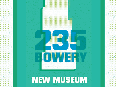 New Museum Banner banner new museum overlay texture