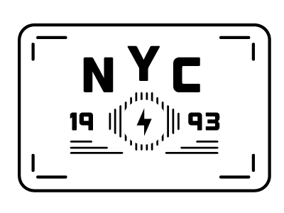 Tee Shirt Idea for NYC 1993 at New Museum