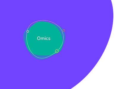 Omics design icon interface logo ui