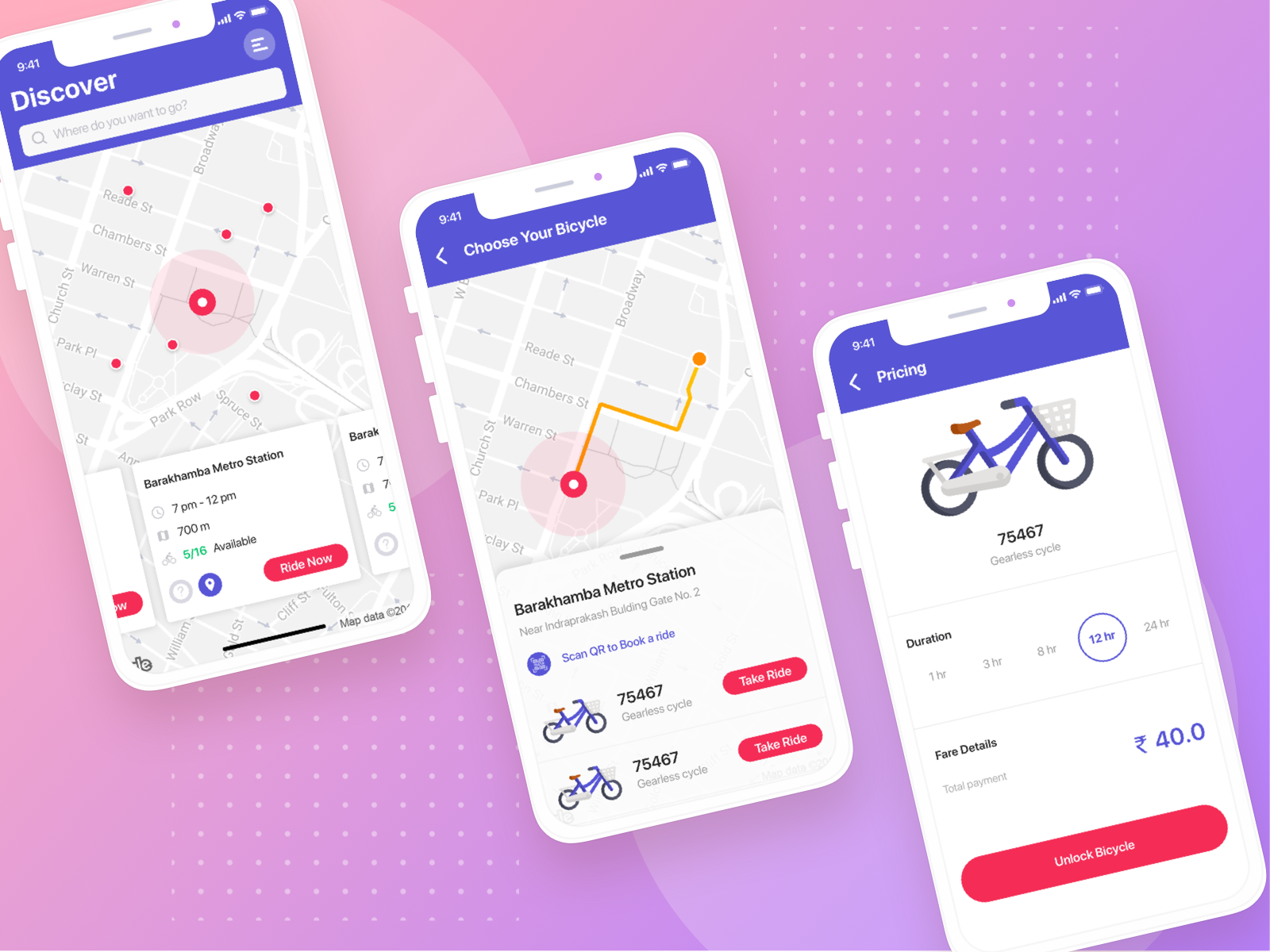 UI Redesign-Rent a Bike