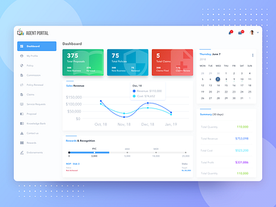 Insurance Agent Dashboard