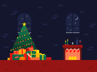 Christmas illustration 1