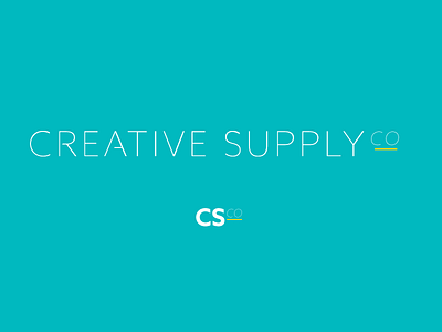 Creative Supply Co. logo concept