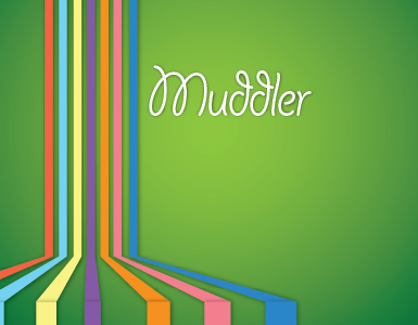 Muddler app branding logo