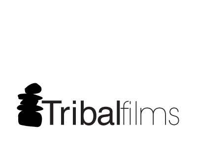 Tribal films branding logo tribal typography