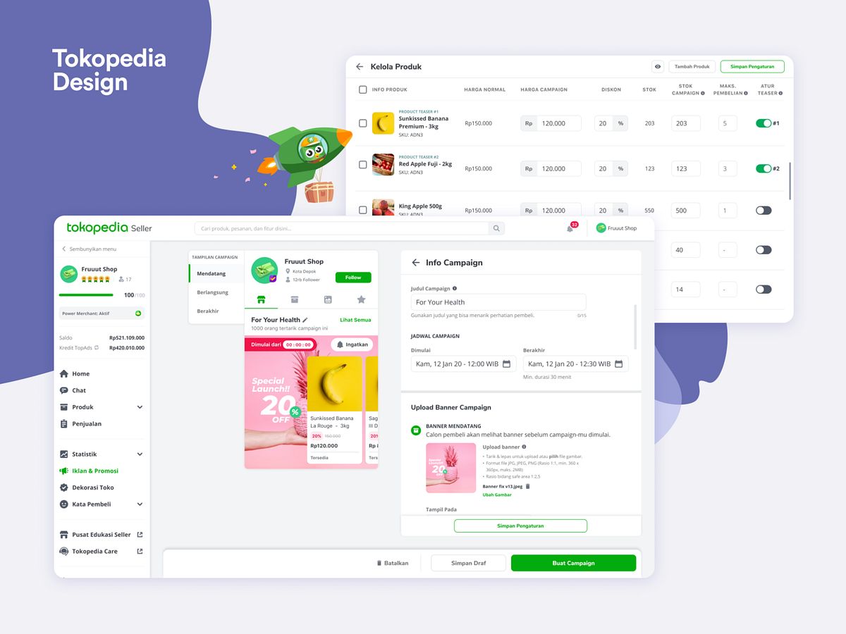 Tokopedia designs, themes, templates and downloadable graphic elements