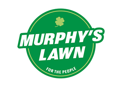 Murphy's Lawn branding design graphic design logo