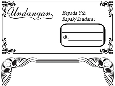 Undangan kenduri