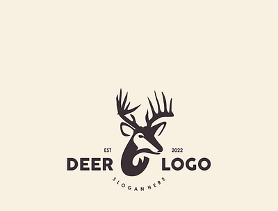 deer logo logo