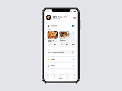 UI Food Ordering & Control Health App 3d animation app appsdesign branding design figma figmadesign graphic design illustration logo motion graphics ui