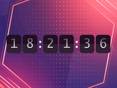 #DailyUI014 - Countdown Timer countdown countdowntimer dailyui dailyui014 countdown timer design timer ui ux