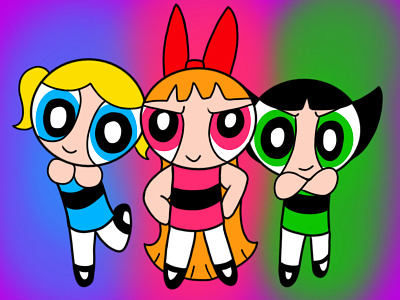 The PowerPuff Girls cartoonnetwork fanart illustration powerpuffgirls thepowerpuffgirls