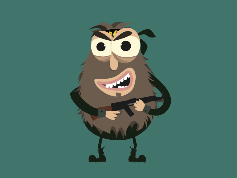 Terrorist by Jules kassas on Dribbble