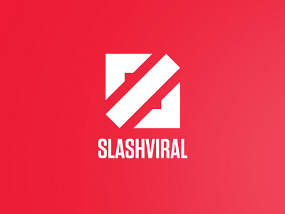 Slahviral brackets branding coding red slash