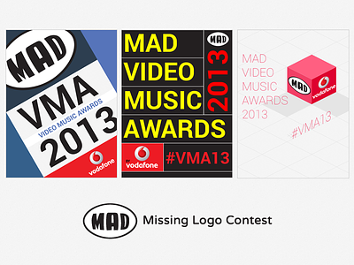 Mad Logo Contest contest isometric logo logo contest vma