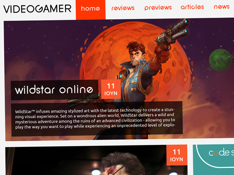 Videogamer.gr Redesign WIP video games video gamer games wip redesign flat
