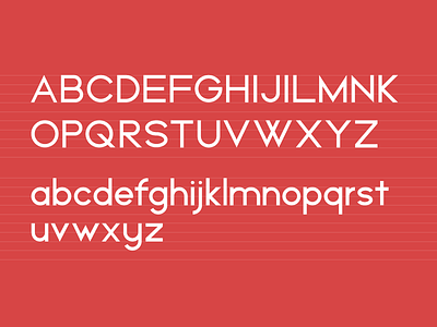 New geometric sans, WIP typography